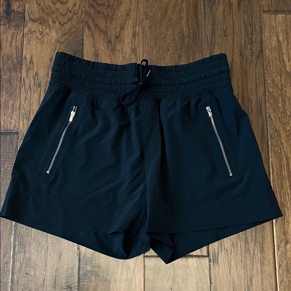 Black Women's Athleta Shorts with Zipper Pockets